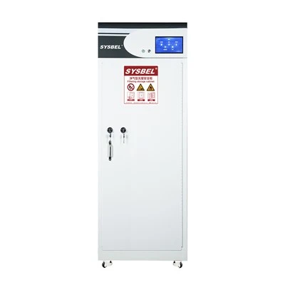Armadio di stoccaggio chimico filtrato senza condotto bianco|Filtraggio dell'armadio di sicurezza - SYSBEL
